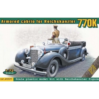 ACE 72577 Armored cabrio for Reichskanzler 770K (1:72)