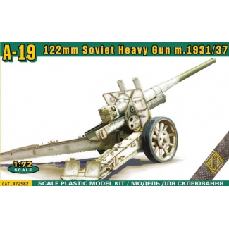 ACE 72582 A-19 Soviet WW2 122mm heavy gun (1:72)