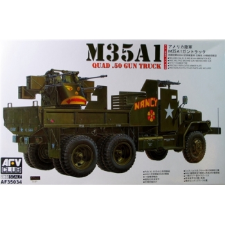 AFV Club 35034 M35A1 Quad.50 Gun Truck Vietnam (1:35)