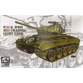 AFV Club 35054 M24 Chaffee Light Tank (WWII Version) (1:35)