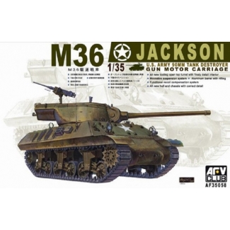 AFV Club 35058 U.S. M-36 Tank Destroyer Jackson (1:35)