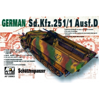 AFV Club 35063 German Sd.Kfz. 251/1 Ausf.D (1:35)