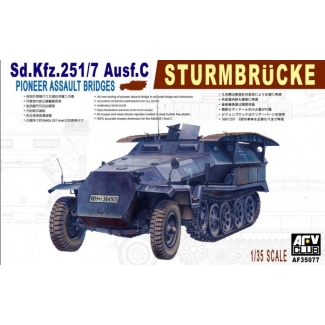 AFV Club 35077 Sd.Kfz.251/7 Ausf.C Sturmbrücke (1:35)