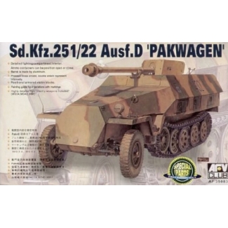 AFV Club 35083 Sd.Kfz.251/22 Ausf. D Pakwagen (1:35)