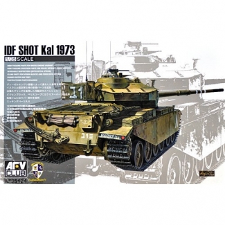 AFV Club 35124 IDF Centurion Sho't Kal 1973 (1:35)