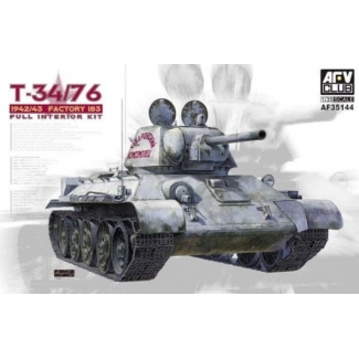 AFV Club 35144 T-34/76 1942/43 Factory 183 Full Interior Kit (1:35)