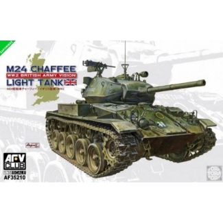 AFV Club 35210 M24 Chaffee tank WW 2 British Army version (1:35)