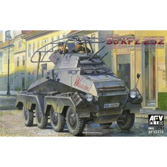 AFV Club 35232 Early Type Sd.kfz.232 Schwere Panzerspähwagen Sd.Kfz.232 8-Rad (1:35)