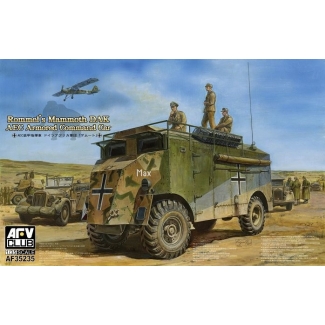 AFV Club 35235 Rommel's Mammoth DAK Armoured Command Car (1:35)