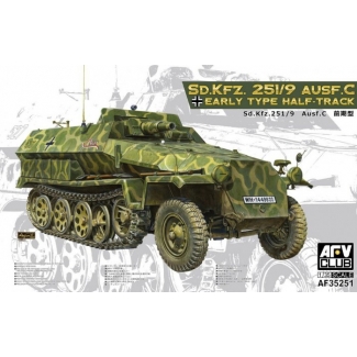 AFV Club 35251 Sd.Kfz.251/9 Ausf.C Early type Half-Track (1:35)