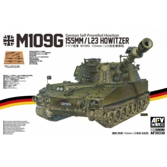 AFV Club 35330 M109G 155mm / L23 Self Propelled Howitzer (1:35)