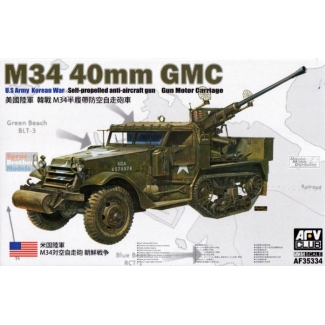 AFV Club 35334 M34 40mm Gun Motor Carriage "Korean War" (1:35)