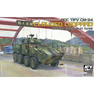 AFV Club 35340 ROC TIFV CM-34 "Clouded Leopard" w/ 30mm Chain Gun (1:35)