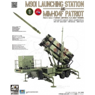 AFV Club 35593 M901 Launching Station and MIM-104F PATRIOT (1:35)