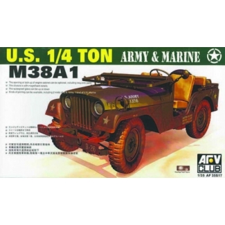 AFV Club 35S17 U.S. ¼ Ton M38A1 Jeep (1:35)