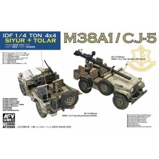 AFV Club 35S99 M38A1 / CJ-5 Siyur Recce + Tolar fire support veh. (1:35)