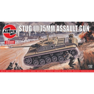 Airfix 01306V Stug III 75 mm Assault Gun Vintage Classics (1:76)