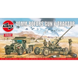 Airfix 02314V Bofors Gun & Tractor Vintage Classics (1:76)