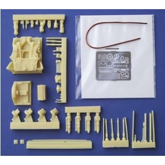 Aires A2017 Bf 109G-6 engine detail set for Hasegawa kit (1:32)