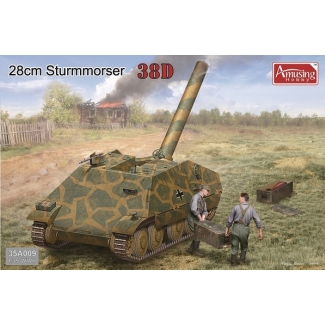 Amusing Hobby 35A009 28 cm Sturmmörser 38D (1:35)