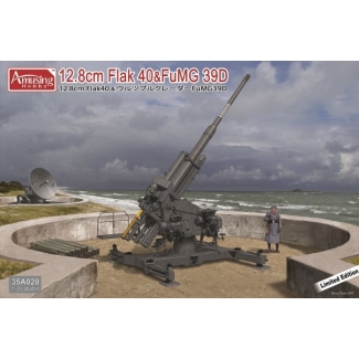 Amusing Hobby 35A020 12.8cm Flak 40 & FuMG 39D (1:35)