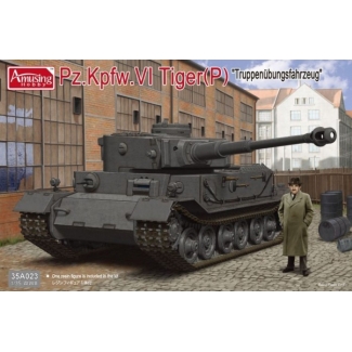 Amusing Hobby 35A023 Pz.Kpfw.VI Tiger(P) "Truppenubungsfahrzeug" (1:35)