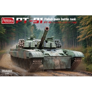 Amusing Hobby 35A069 PT-91 Twardy Polish Main Battle Tank (1:35)