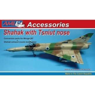 AML A48048 Mirage IIICR / Tsniut with exhaust nozzle last version: Konwersja (1:48)