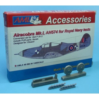 AML A48094 Airacobra Mk.I, AH574 for Royal Navy tests: Konwersja (1:48)