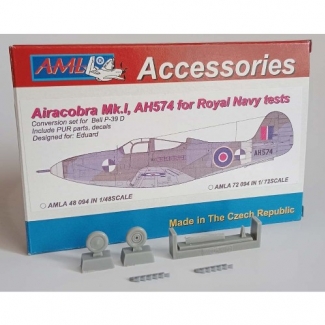 AML A72094 Airacobra Mk.I, AH574 For Royal Navy Tests: Konwersja (1:72)