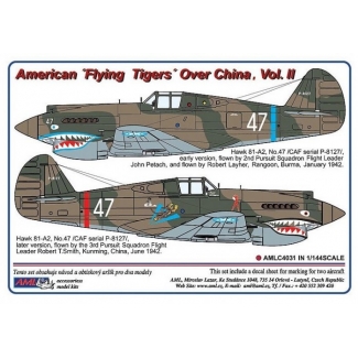 AML C4031 American “Flying Tigers“ Over China, Part II (1:144)