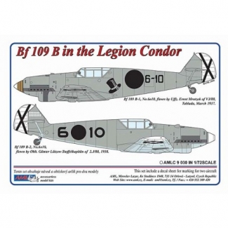 AML C9030 Messerschmitt Bf 109 B – Legion Condor in Spain (1:72)