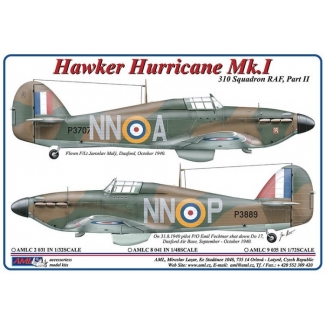 310 th Squadron RAF, Part II / Hawker Hurricane Mk.I – NNoA & NNoP (1:72)