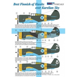 AML D48017 Best Finnish Hawks Over Karelian Sky (1:48)