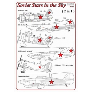 AML D48024 Soviet Stars in the Sky Part I (2 in 1) (1:48)