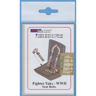 AML E50012 Fighter Yaks – WWII Seat Belts (1:48)