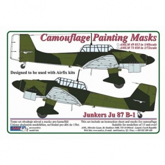 AML M49033 Junkers Ju 87B-1 - Camouflage Painting Masks (1:48)