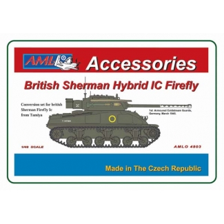 AML O4803 British Sherman Firefly Ic  Hybrid with 3 inch Rockets 60 LB- The conversion set for British Sherman IC Firefly (1:48)