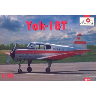 Amodel 4810 Yak-18T Red Aeroflot (1:48)