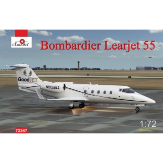 Amodel 72347 Bombardier Learjet-55 (1:72)