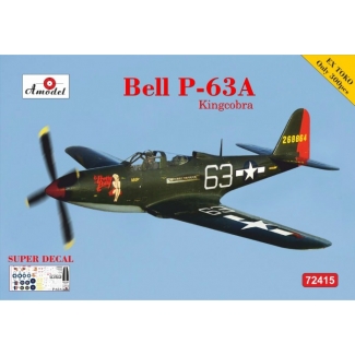 Amodel 72415 Bell P-63A Kingcobra (+ super decal) (1:72)