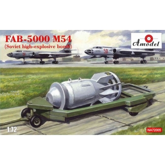 Amodel NA72005 FAB-5000 M54 Soviet High explosive Bomb (1:72)