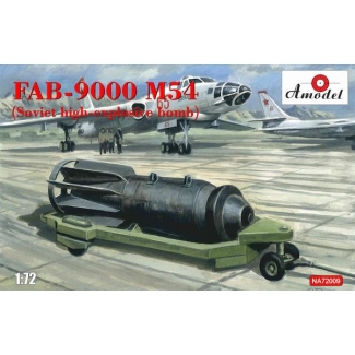 Amodel NA72009 FAB-9000 M54 Soviet High explosive Bomb (1:72)