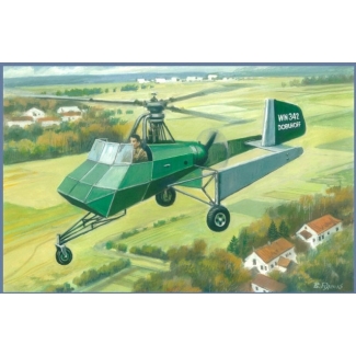 AMP 72006 Doblhoff WNF 342 helicopter (1:72)