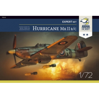 Arma Hobby 70042 Hurricane Mk II B/C Expert Set (1:72)