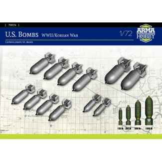 Arma Hobby 70076 U.S. Bombs WWII/Korean War (1:72)