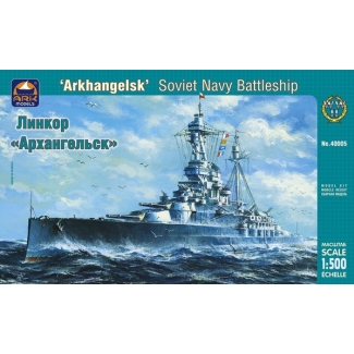 "Arkhangelsk" Soviet Navy Battleship (1:500)