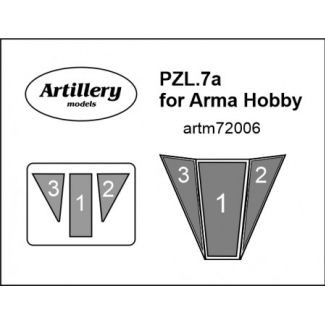 PZL.7a for Arma Hobby: Maska (1:72)
