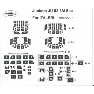 Junkers Ju 52-3M See for Italeri: Maska (1:72)