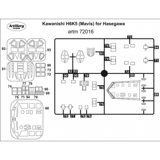 Kawanishi H6K5 (Mavis) for Hasegawa: Maska (1:72)